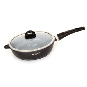 Nonstick Deep Saut? Pan with Lid