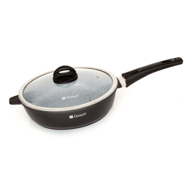 Nonstick Deep Saut? Pan with Lid