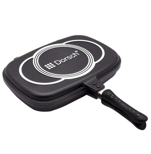 Dobbeltsidet Grillpande - 36 cm