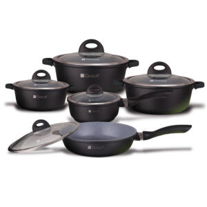 Ceramic Cookware Set - 5 Pcs