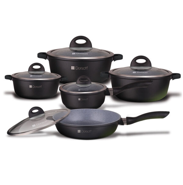 Ceramic Cookware Set - 5 Pcs