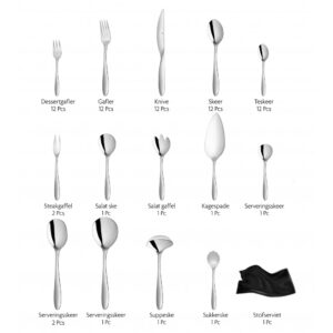 Tulip Bestickset 72 delar