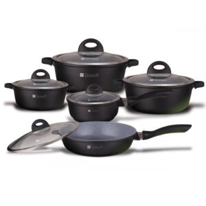 Ceramic Cookware Set - 5 Pcs