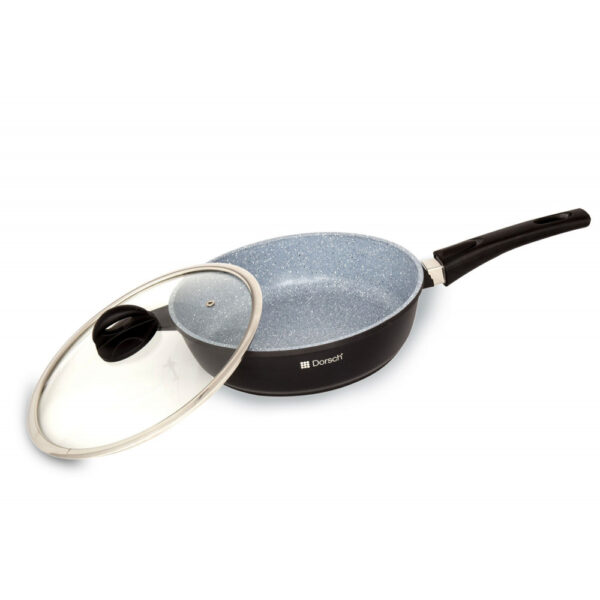 Nonstick Deep Saut? Pan with Lid