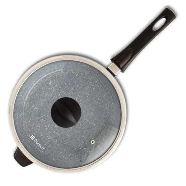Nonstick Deep Saut? Pan with Lid