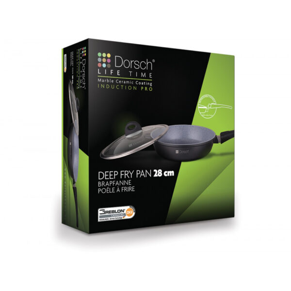 Nonstick Deep Saut? Pan with Lid
