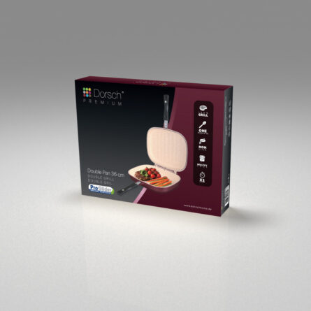 Dobbeltsidet Grillpande - 36 cm – Premium - Billede 6