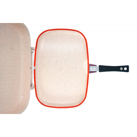 Dobbeltsidet Grillpande - 36 cm – Premium - Billede 4