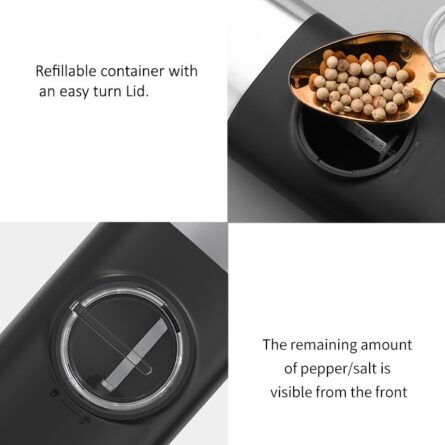 Elektrisk Peber- og Saltkværn - Billede 4