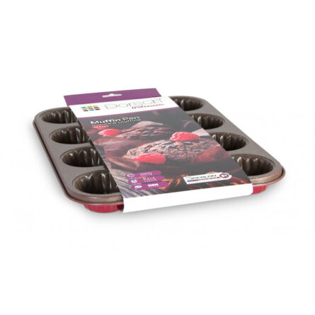 Mønstret Muffinform – 12 hulrum - Billede 3