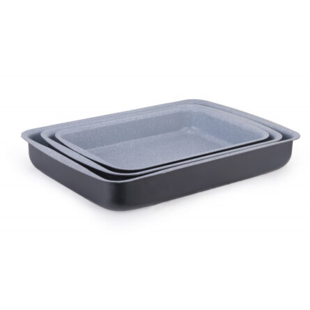 Lifetime Rektangulær Ovnfast Fadsæt – 3 dele - Billede 2